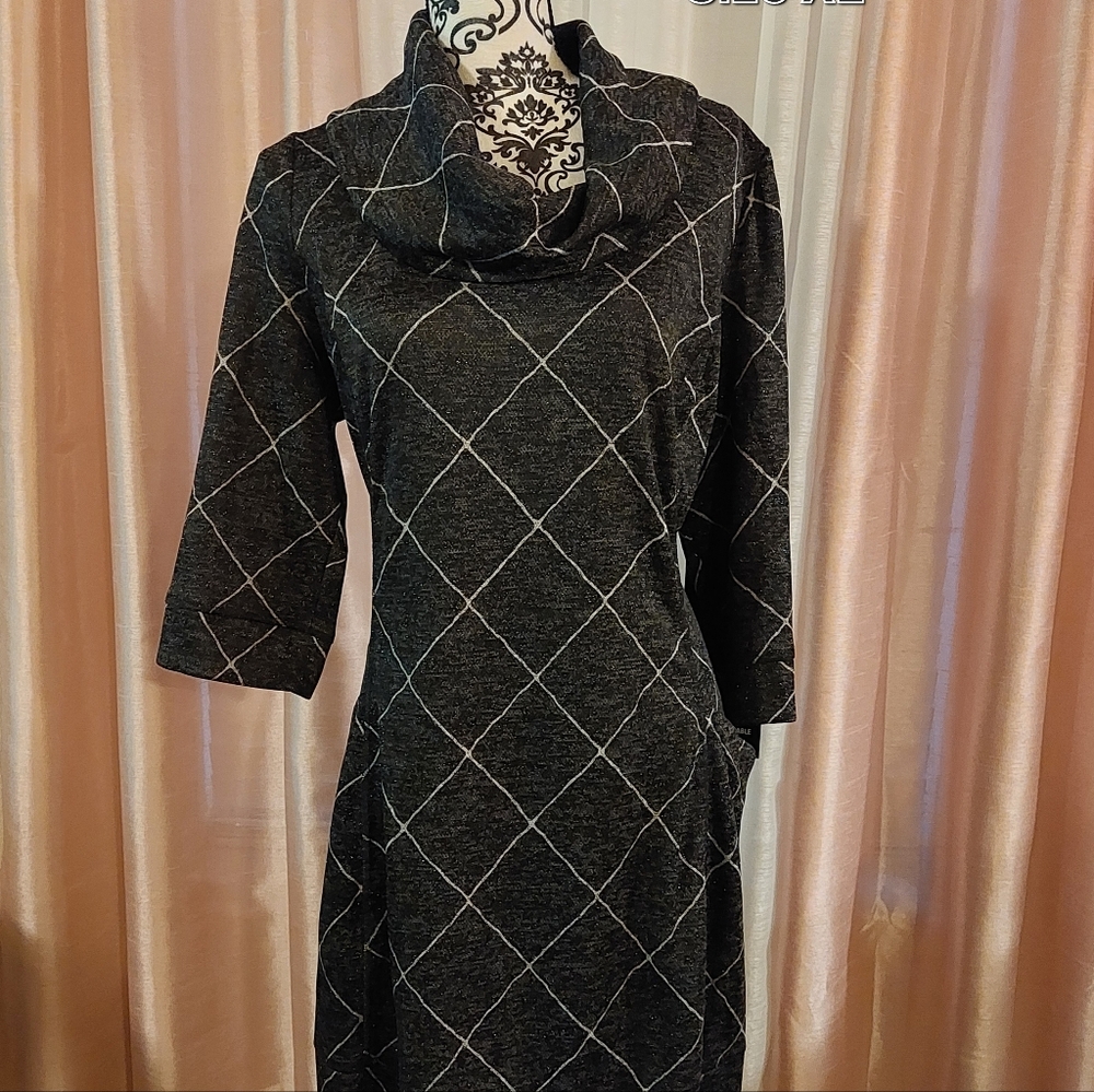 Dress grey silver size XL Robbie Bee